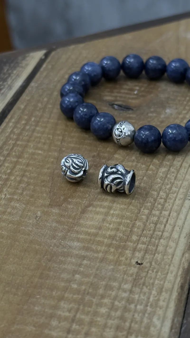 Lone Ones 10mm Silver Bead