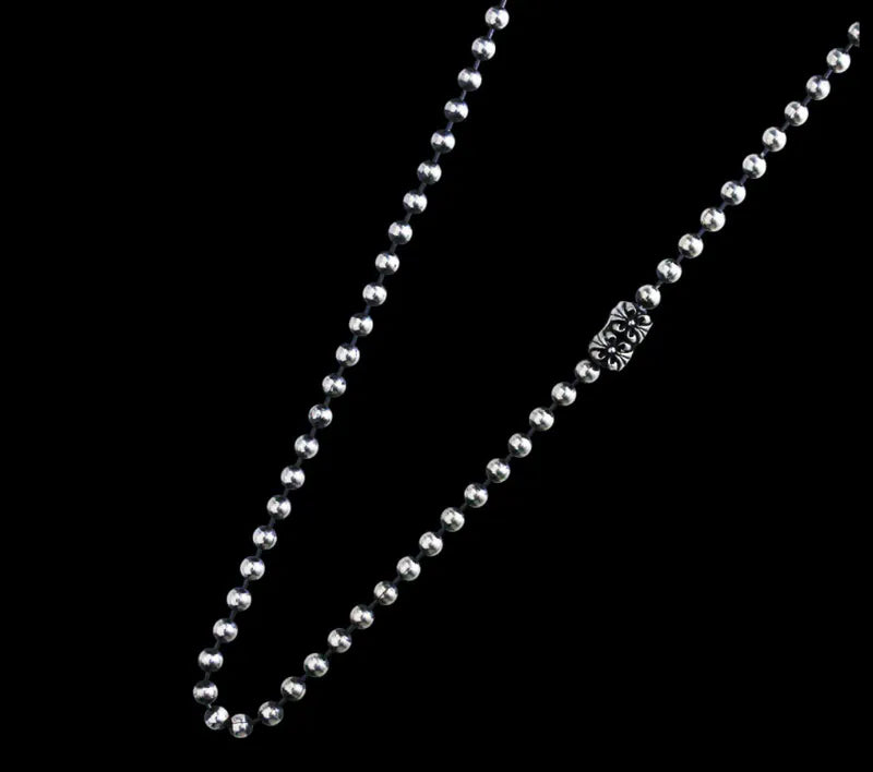 4.0mm Chrome Ball Chain Necklace