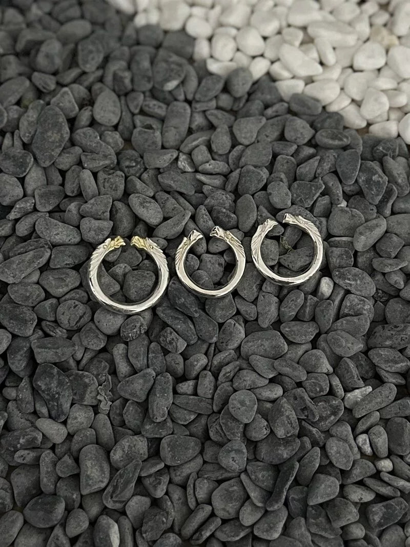 Double Eagle Face Ring