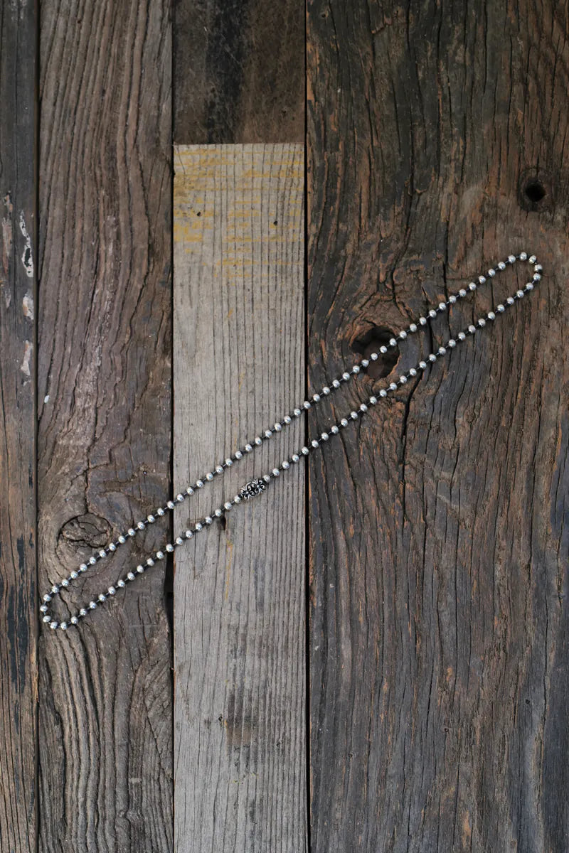 4.0mm Chrome Ball Chain Necklace