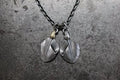 FCT-67 heart feather with eagle head