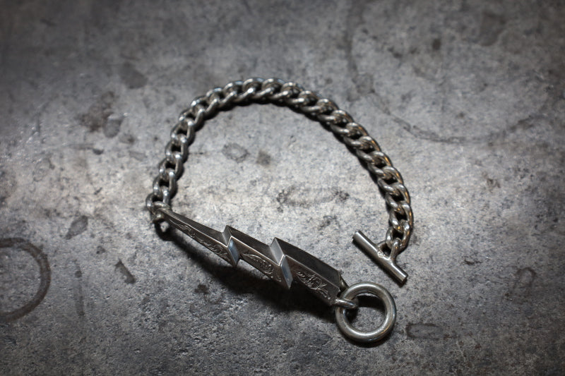 SE-916 7mm twist chain/lightning/彫 scroll
