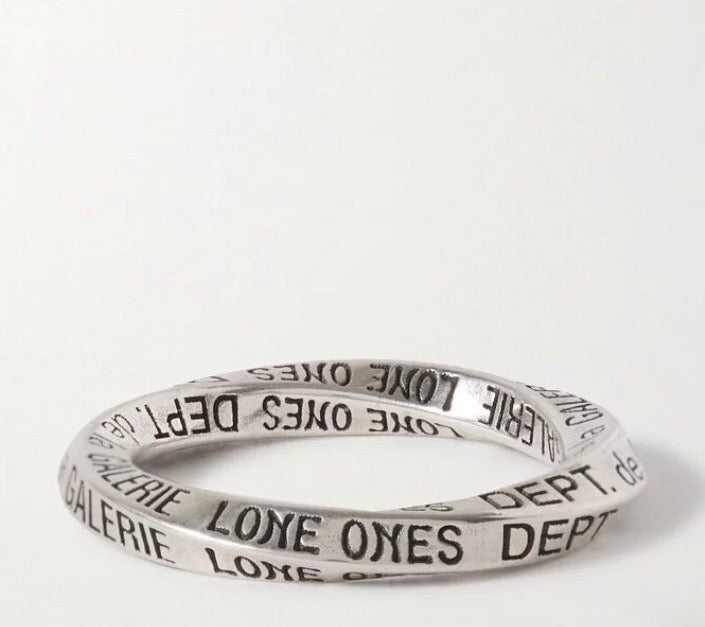 LONEONE x Gallery Dept. フレンチツイスト ロゴリング