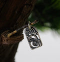 Swan Nest Filigree Pendant
