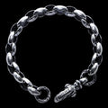 シルクリンク（S）ブレスレット（シグネットサークル）（刻印 レナード・カムホート）