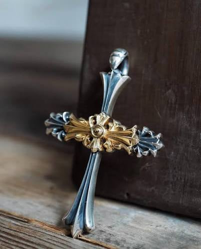 CHROME CROSS L GOLD FUSION