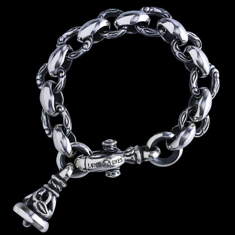 Heron With 1 Crane Bell (M) Bracelet