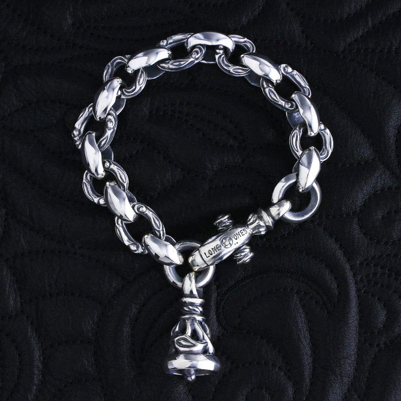 Heron With 1 Crane Bell (M) Bracelet