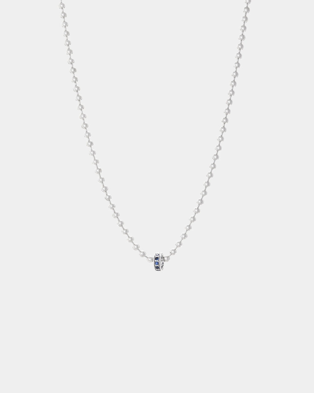 Pavé Rondel - Blue Sapphires