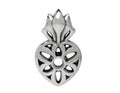 Sacred Rosette Pendant, Sterling