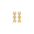 3MM TOGGLE STUDS WITH DIAMONDS