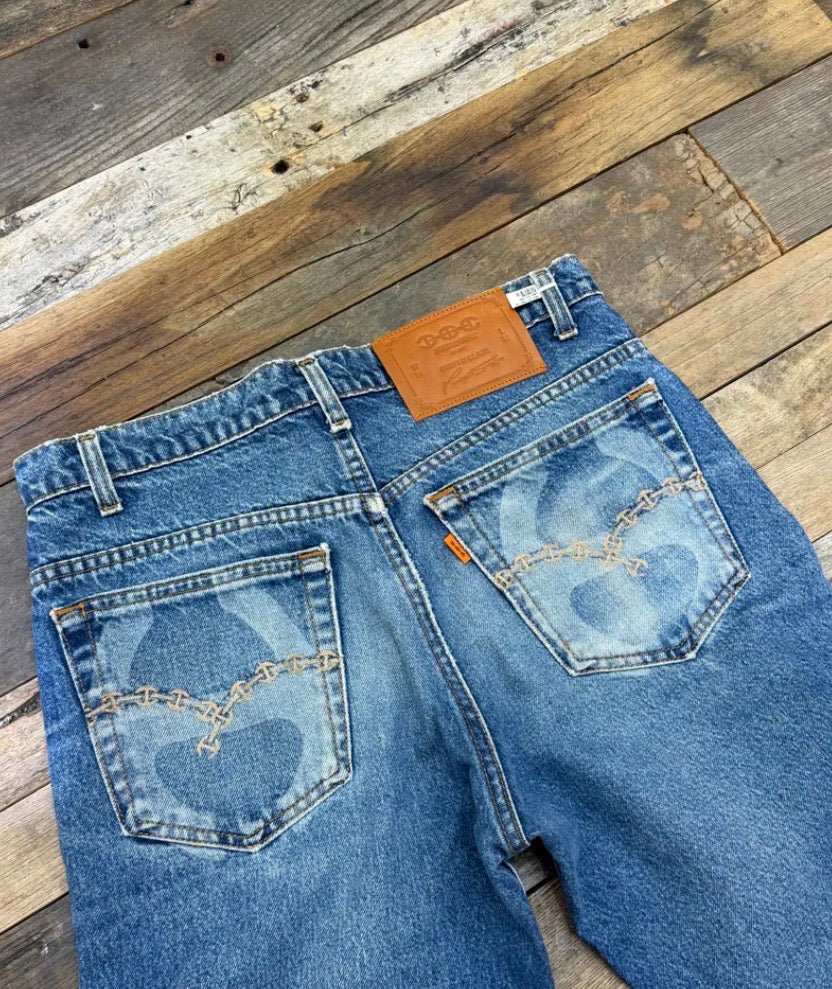 HOORSENBUHS Vintage Reworked Denim Blue