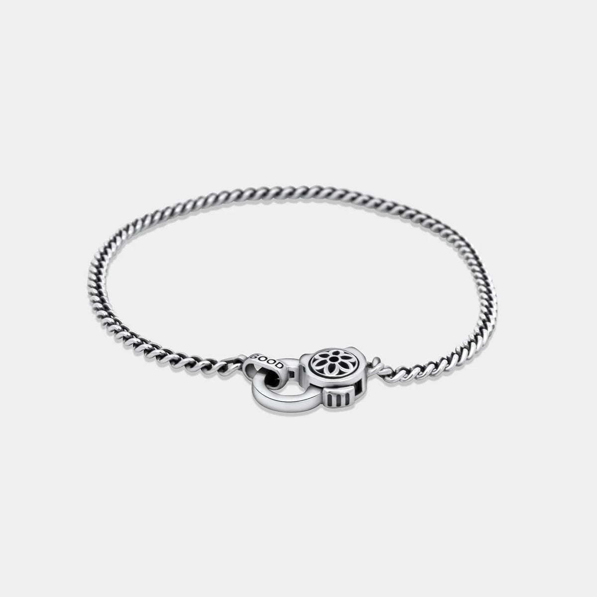 Curb Chain 4A Bracelet