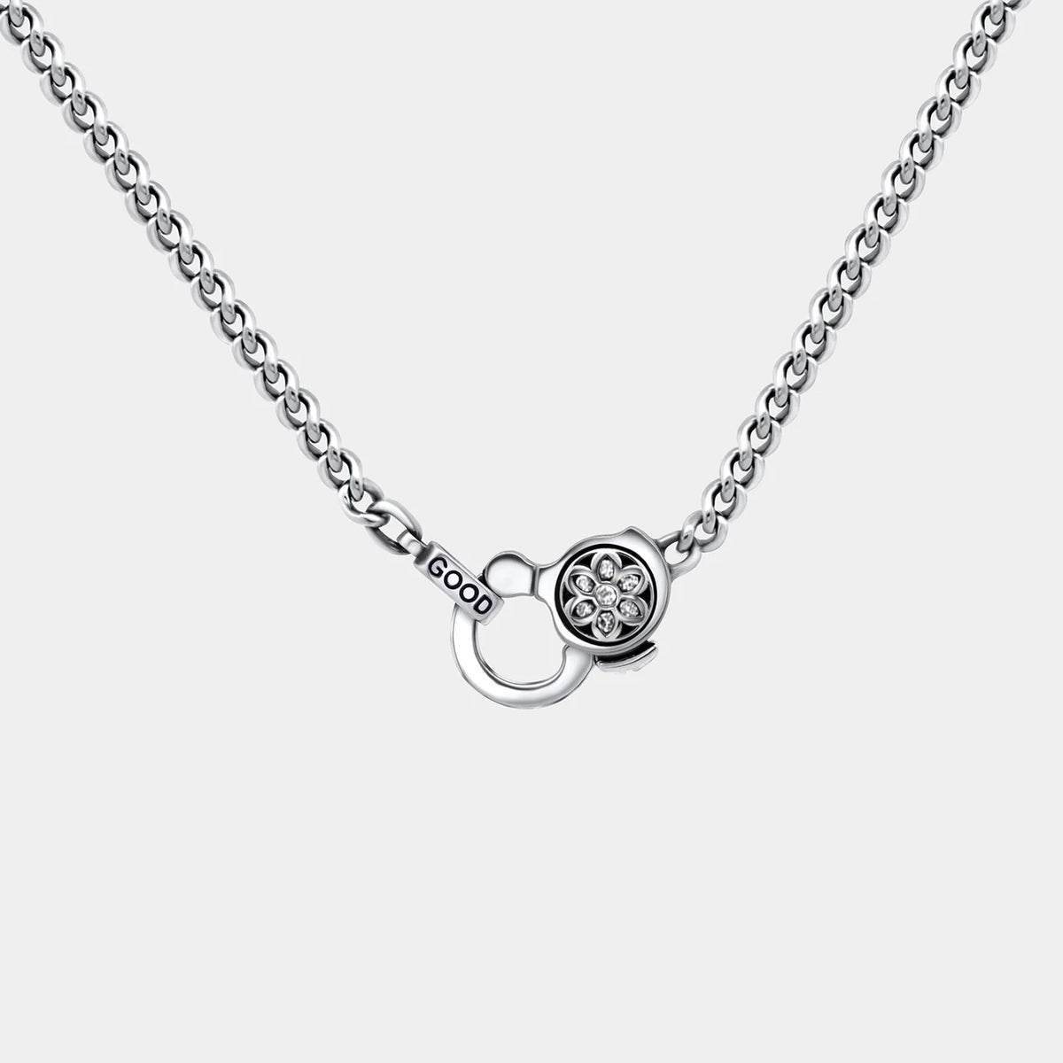 Curb Chain 4A Necklace