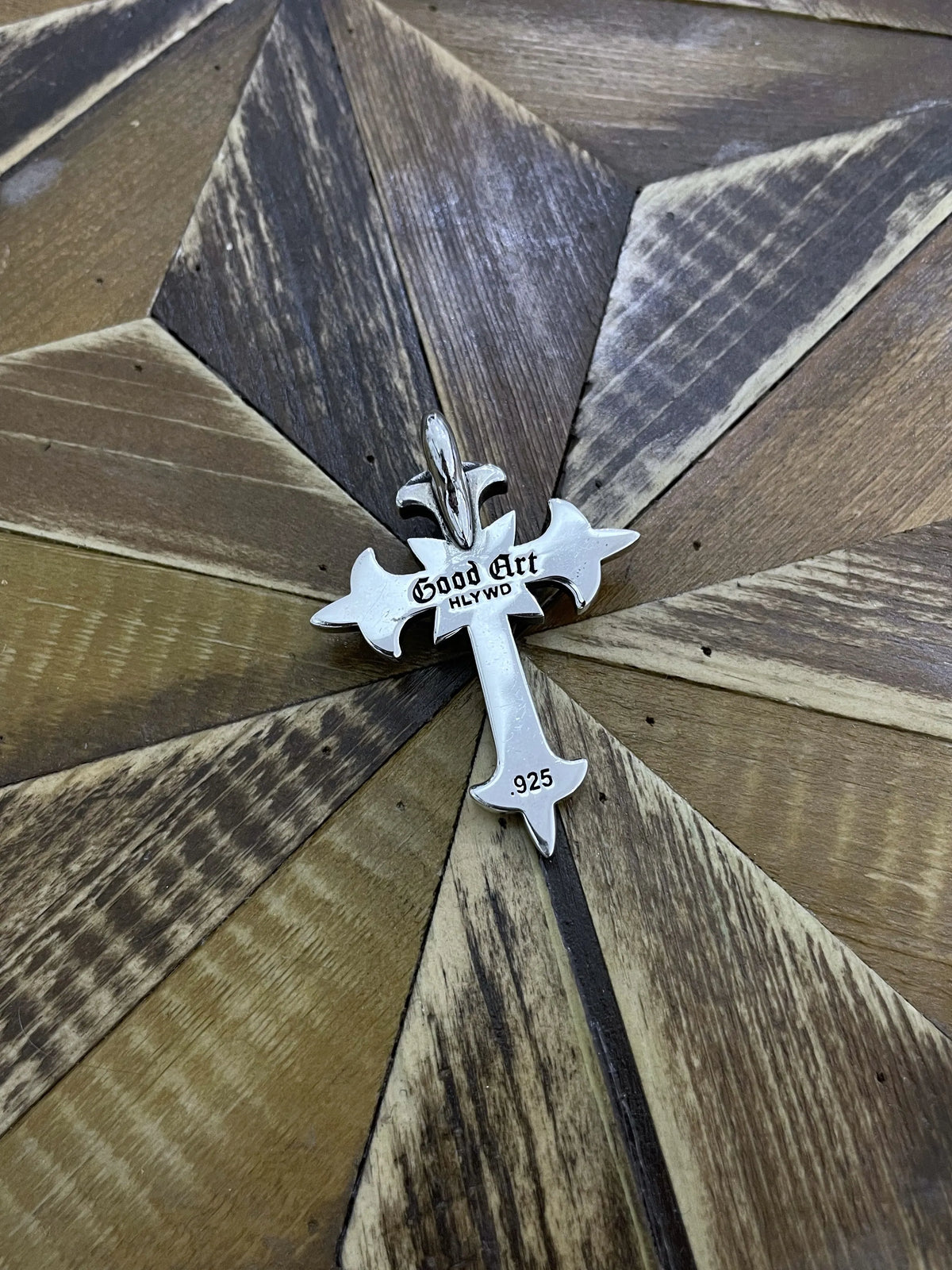 Spanish Cross Pendant w/ Full Diamonds