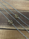 Peanut Chain I - Brass Bero Peanut (Round) 60cm