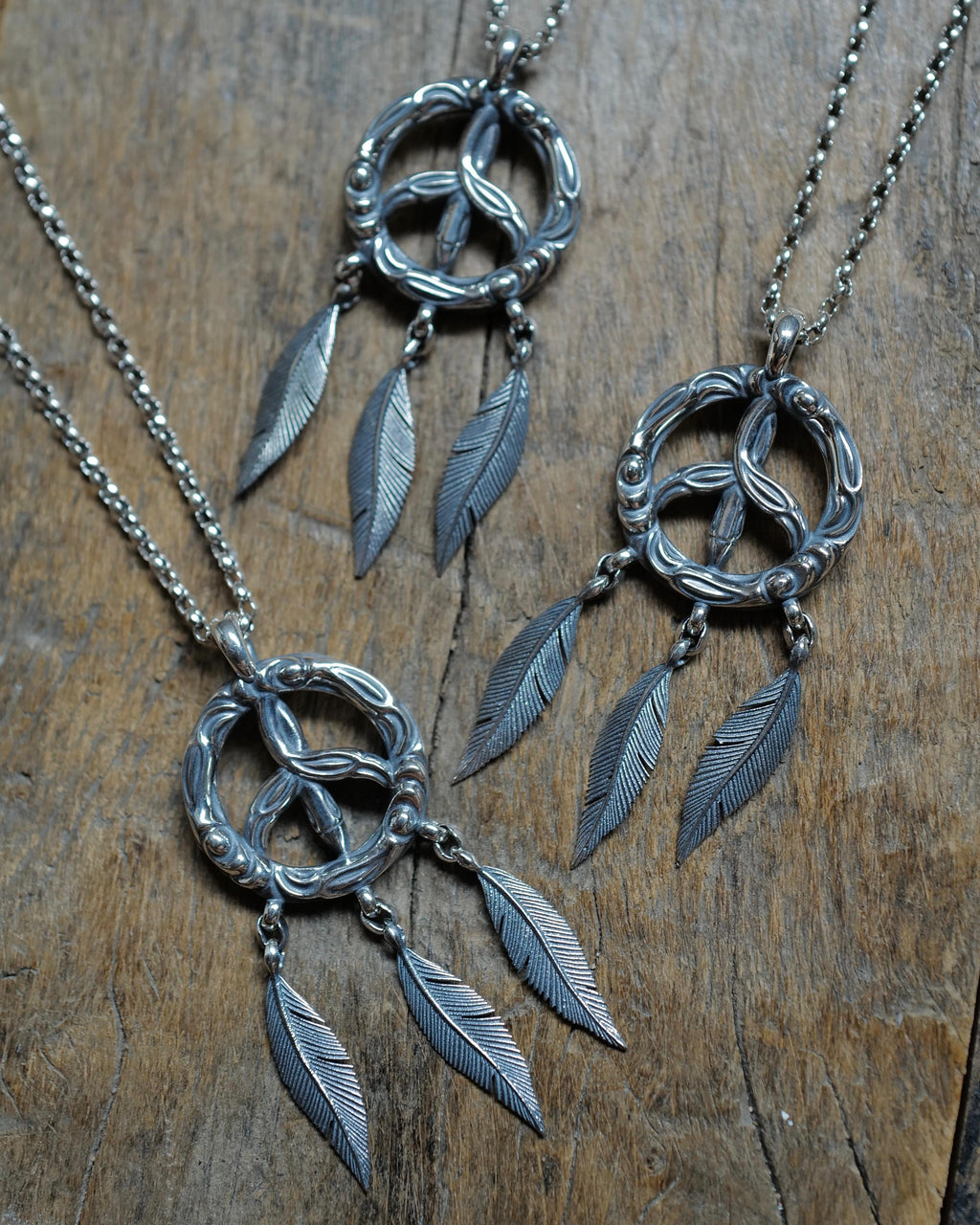 Dream Catcher w/2mm Mini Silk Chain