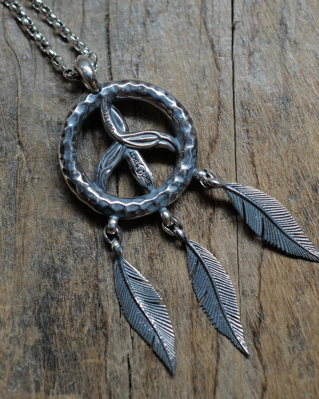 Dream Catcher w/2mm Mini Silk Chain